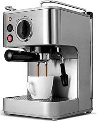 Cafetera Espresso Semiautomática HWSY 19 Bar Retro con Espumador