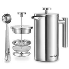 Cafetera Francesa VonShef 800 ml - 6 Tazas