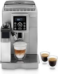 Cafetera Automática DeLonghi ECAM Compacta 1450W Plateada