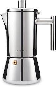 Cafetera Italiana Easyworkz Diego de Acero Inoxidable