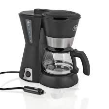 Cafetera Camp 4 12V 600ml Negra para Aventura